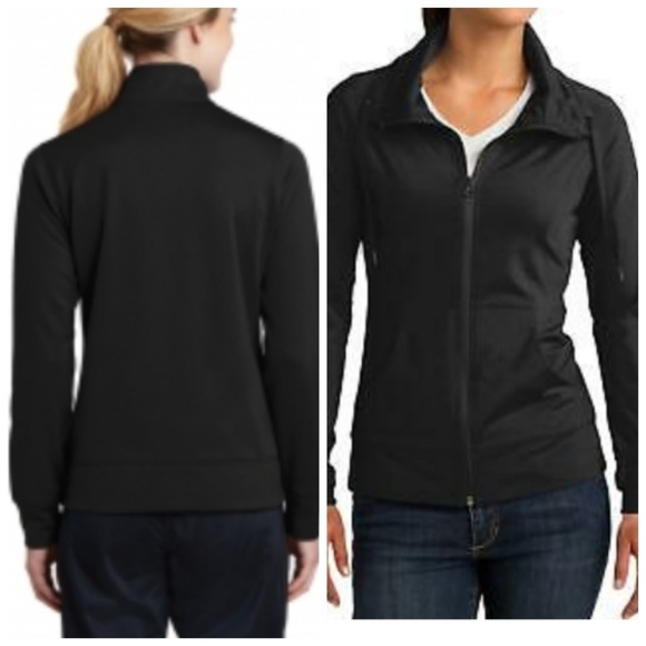 Sport-Tek Jackets & Blazers - SPORT_TEK BLACK JACKET STRETCH SIZE SMALL